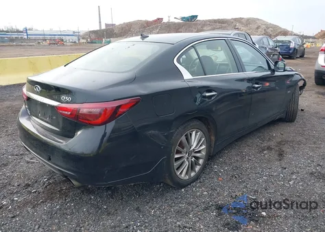 2019 Infiniti Q50 3.0T Luxe from USA, damaged, VIN JN1EV7AR3KM555696